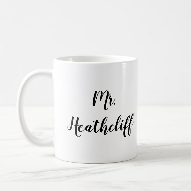 Wuthering Heights - Heathcliff mug (Left)