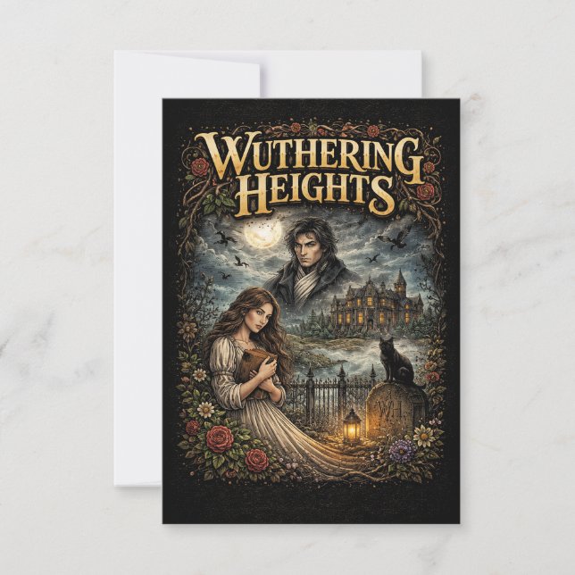 Wuthering Heights Thank You Card (Front)