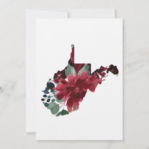 WV Wedding Decor Option 2 Invitation
