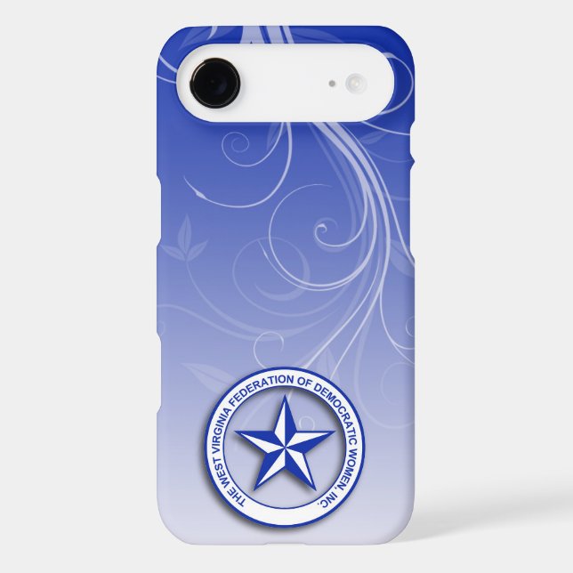WVFDW Gradient Swirl Case-Mate iPhone Case (Back)