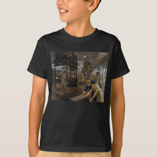 WW1 1918 Women Working at a Munitions a Factory T-Shirt