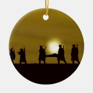 WW1 British Heroes Ceramic Tree Decoration