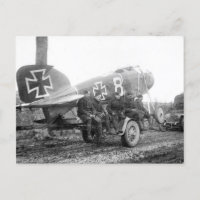 WW1 Captured German Aircraft Photograph