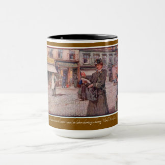 "WW1 Female Mail Carrier" Mug
