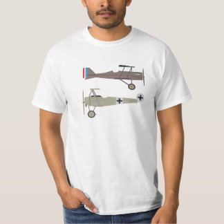WW1 fighter aircrafts -  SE5 and Fokker Dr 1 T-Shirt