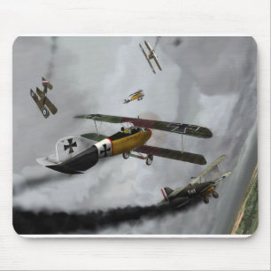 WW1 Furball Mouse Pad
