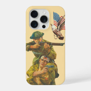 WW1 US Doughboy poster art  iPhone 15 Pro Case