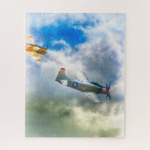 WW2 Aeroplanes AIR FORCE RAIDERS Jigsaw Puzzle