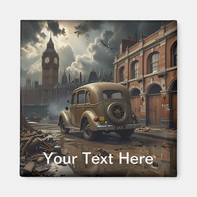 WW2 Fridge Magnet  (Front)