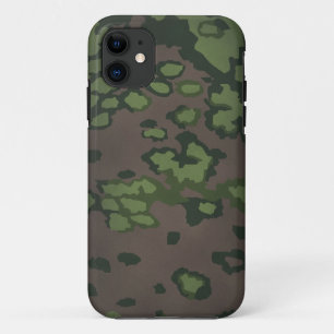 WW2 Germany forces Oak Leaf camouflage iPhone 11 Case