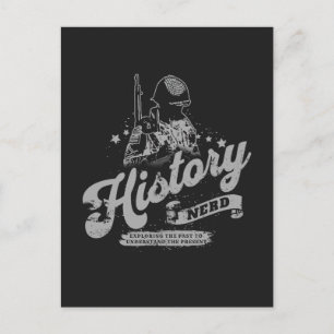 WW2 History Nerd Postcard