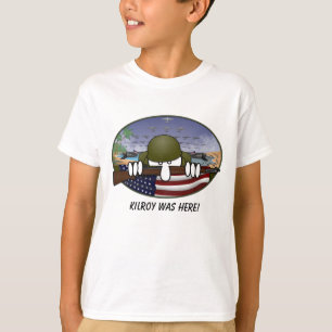 WW2 Kilroy Kids T-Shirt