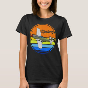 Ww2 Mustang Fighter Plane T-Shirt