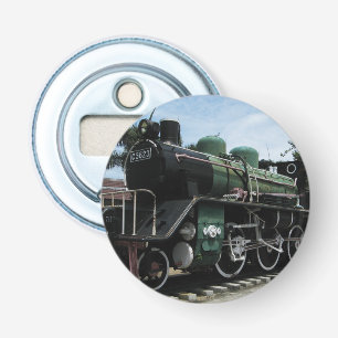WW2 Steam Train at the River Kwai Bridge Bottle Opener