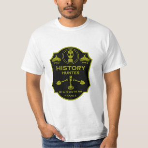 WW2 Trench Battlefield Metal Detecting Club T-Shirt