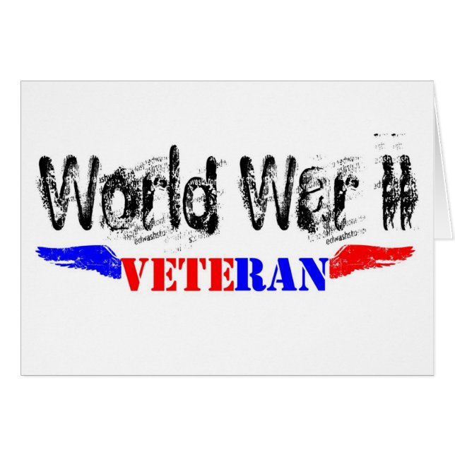 WW2 veteran (Front Horizontal)