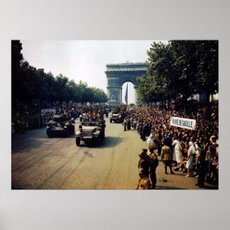 WW2 Victory Lap, 1944 Poster