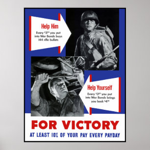 WW2 Victory Poster -- Border