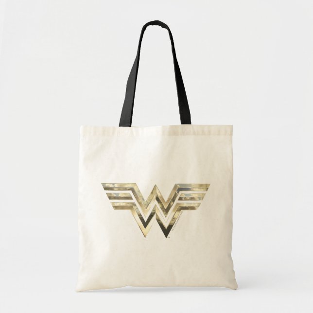 WW84 | Golden Wonder Woman Logo Tote Bag (Front)