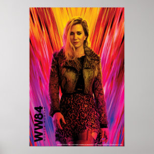 WW84   Red-Pink Barbara Ann Minerva Kaleidoscope Poster