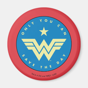 WW84   Wonder Woman Only You Can Save The Day Magnet