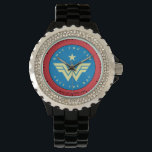 WW84 | Wonder Woman Only You Can Save The Day Watch<br><div class="desc">Wonder Woman (1984) | The Wonder Woman logo in a badge featuring the words "Only You Can Save The Day".</div>