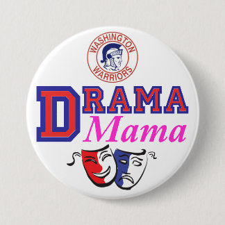 WW Drama Mama 7.5 Cm Round Badge