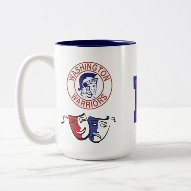 WW Drama Mama Two-Tone Coffee Mug (Left)