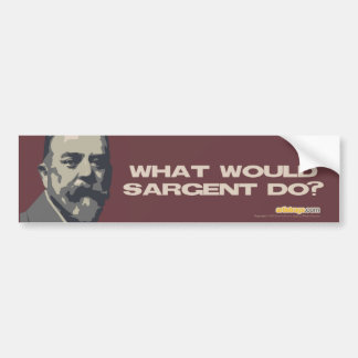 WW Sargent Do? Bumper Sticker