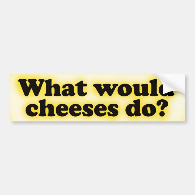 WWCD bumper sticker (Front)
