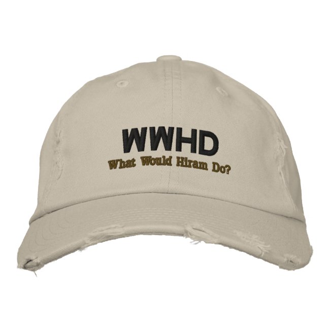 WWHD EMBROIDERED HAT (Front)