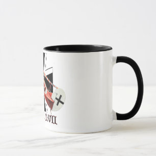 WWI ERNST UDET FOKKER D. VII MUG