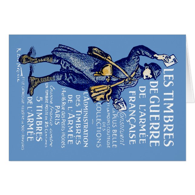 WWI French War Stamps (Front Horizontal)