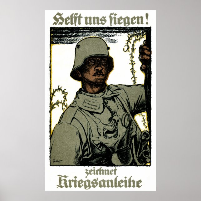 WWI German War Bond Poster (Front)