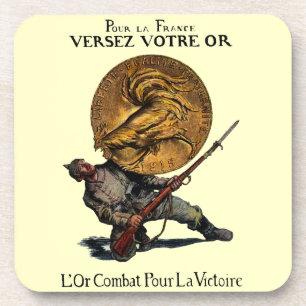 WWI Gold for French Victory Coaster
