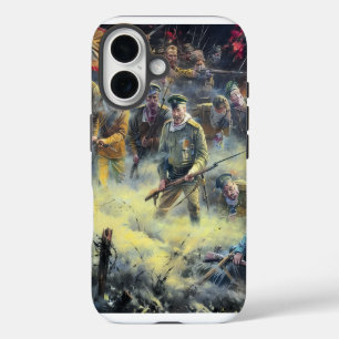 WWI Tsarist Russian Charge of the Dead Men iPhone 16 Case