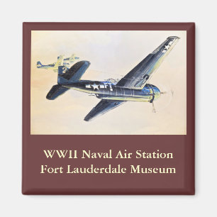 WWII Aircraft Magnet