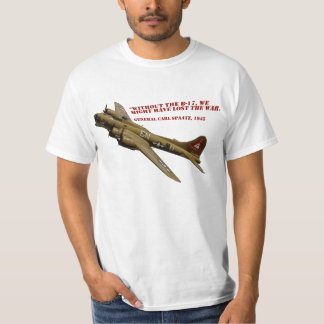 WWII B-17 Flying Fortress Plane Shirt