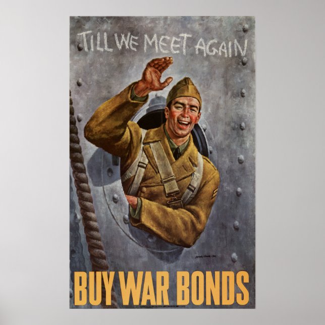 WWII Buy War Bonds Poster (Front)