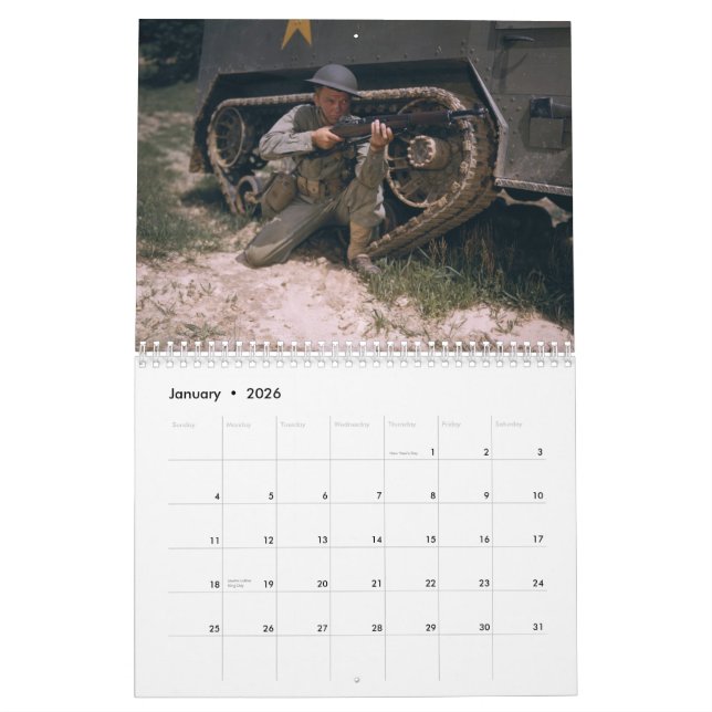 WWII Calendar - 2013 (Jan 2026)