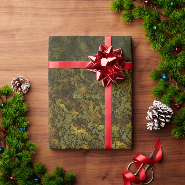 WWII Camo Wrapping Paper (Holiday Gift)