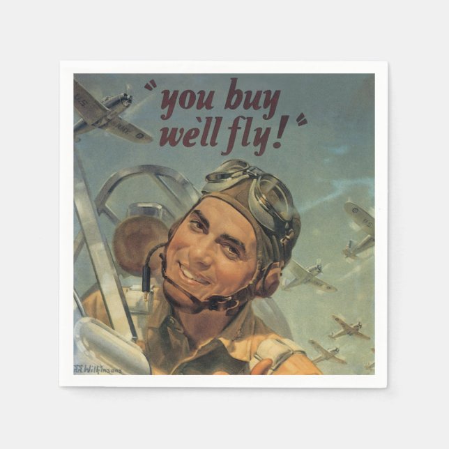 WWII Era Napkin (Front)