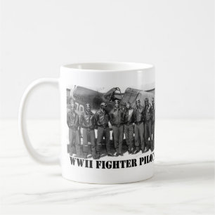 WWII FIGHTER PILOTS COFFEE MUG