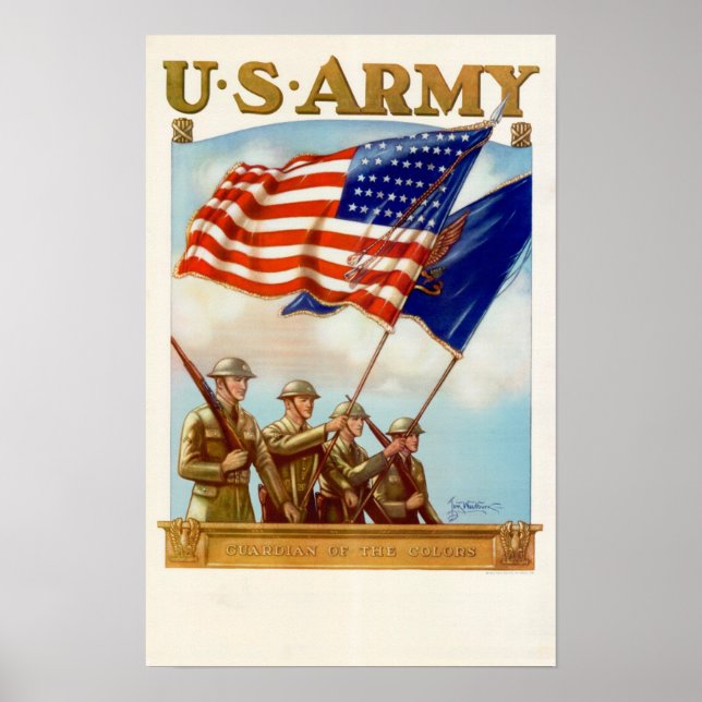 WWII Guardian of the Colours Poster (Front)