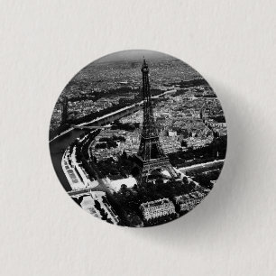 WWII Liberated Paris 3 Cm Round Badge