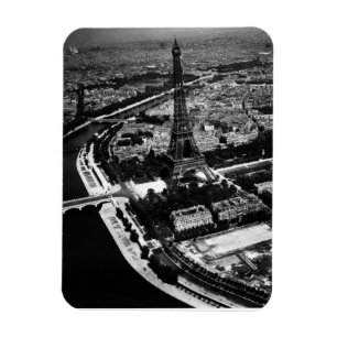 WWII Liberated Paris Magnet