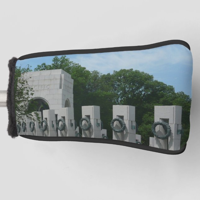 WWII Memorial Wreaths II in Washington DC Golf Head Cover (Front)