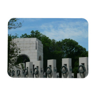 WWII Memorial Wreaths II in Washington DC Magnet