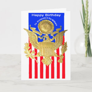 WWII Military Birthday Card
