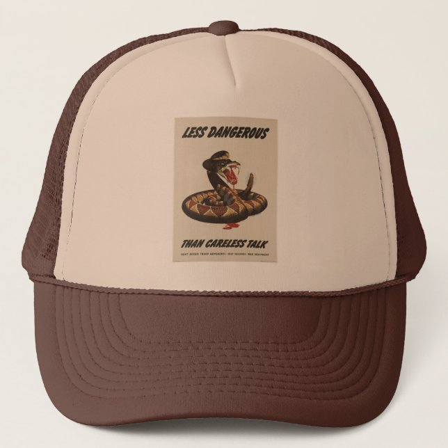 WWII Patriotic Poster Hat (Front)